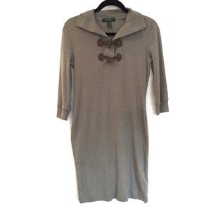 [RALPH LAUREN] 59% Cotton Thin Dress Petite Size M